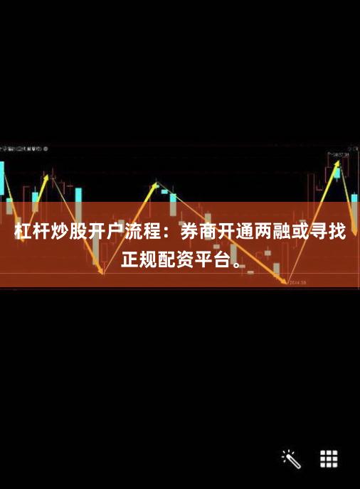杠杆炒股开户流程：券商开通两融或寻找正规配资平台。